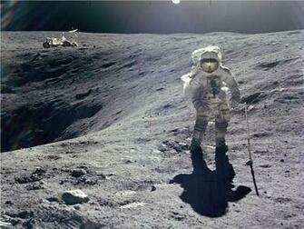 Wallpaper Moon Landing