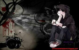 Anime Dark Emo Girl Wallpaper HD Super