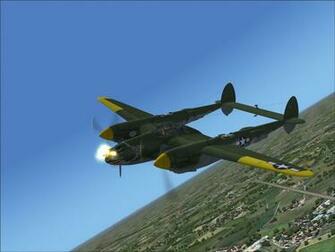 P38 Lightning Desktop Wallpaper Of Video Game