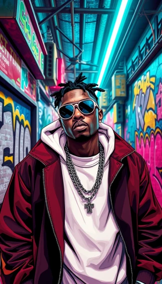 Aesthetic Rapper Wallpaper