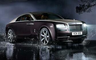 Luxury Car Lights Water Wallpaper Resolution
