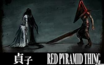 Silent Hill Sadako Pyramid Head HD Wallpaper