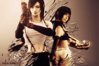 Tifa Lockhart And Yuffie Kisaragi Wallpaper By Amandaluvsya On