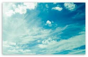 Beautiful Light Blue Sky HD Wallpaper For Standard Fullscreen