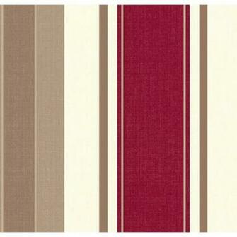Arthouse Opera Adelphi Textured Wallpaper Stripe Red At Wilko