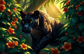 Black Jaguar Wallpaper