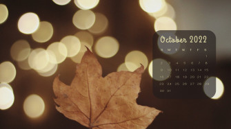 Customizable Autumn Desktop Wallpaper Templates