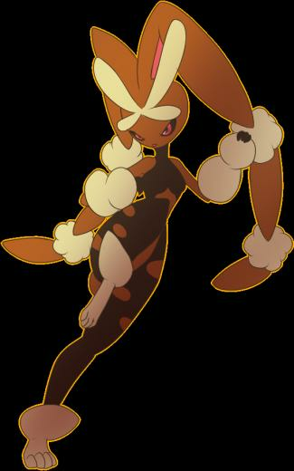 Mega Lopunny By Glitchedbat