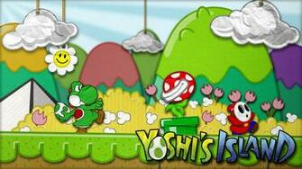 Super Mario World Yoshi S Island HD Wallpaper X