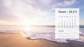 And Customizable Summer Desktop Wallpaper Templates