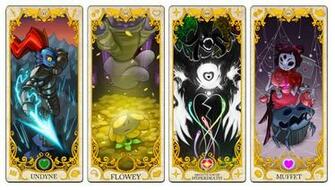 Here It Is The Full Set Of Undertale Tarot Cards After A Solid