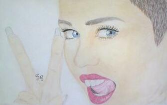 Miley Cyrus Drawing By Xbopcxi