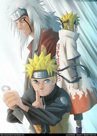 Naruto Pervert Senin 4th Hokage Yellow Flash Anime Comic