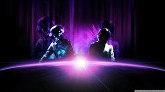 Daft Punk Purple Live Wallpaper