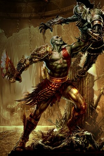 iPhone I God Of War Wallpaper