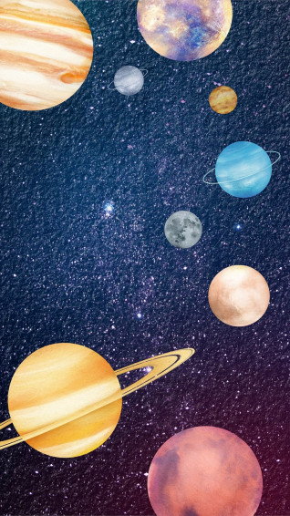 Space Phone Wallpaper HD Image Vectors And Psds Rawpixel