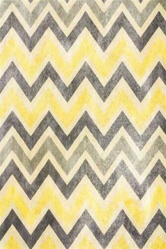 Yellow Chevron Phone Background