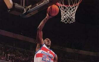 Michael Jordan Dunk Washington Wizards Kurt Thomas Wallpaper
