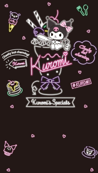 Be Positive Kuromi Wallpaper Late Post Again I Edited