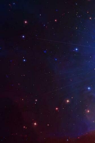 Colourful Galaxy iPhone 4s Wallpaper
