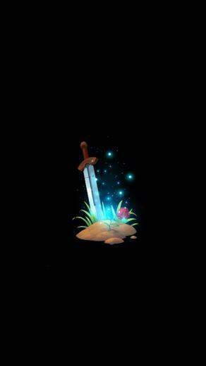 Evoland I End Screen Phone Wallpaper
