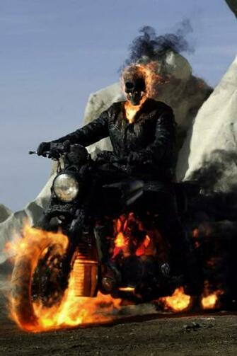 Ghost Rider Spirit Of Vengeance Movie Poster iPhone Wallpaper