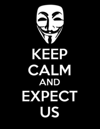 Keep Calm And Expect Us Anonymous