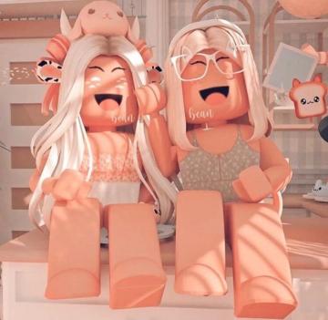 Roblox Robloxbff Bff Girls Blond Asthetic Image By Iivirtu