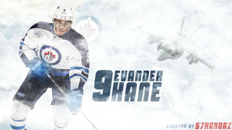 Desktop Wallpaper Featuring Winnipeg Jets Winger Evander Kane
