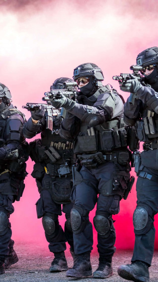 A Dedicated Police Officer Strives To Uphold Justice And Wallpaper