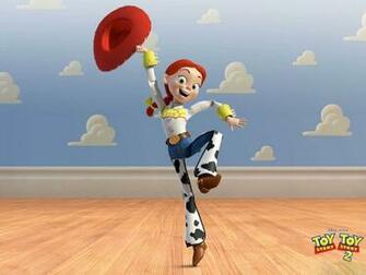 Jessie Portrait Cloud Wall Wallpaper Toy Story