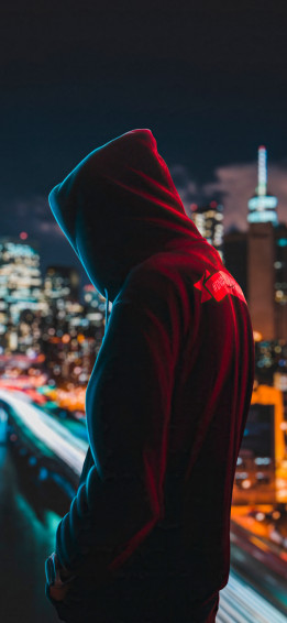 Hoodie Boy Back 4k iPhone Xs X HD