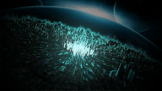 3d Futurist City Planet Wallpaper By Nekokawaii11