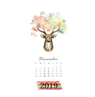 iPhone November Wallpaper Calendar