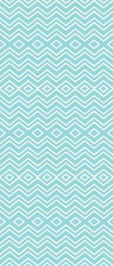 Mint And Black Chevron Background No2 Teal White