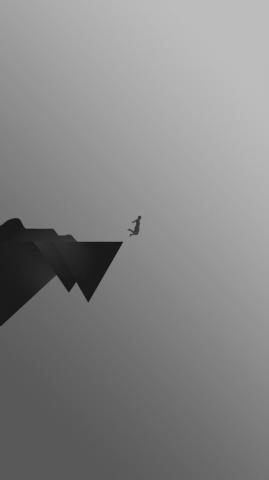 Minimal Amoled Black Wallpaper