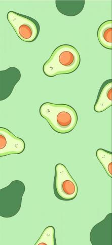 Avocado Wallpaper Kupu Kertas Dinding Natal