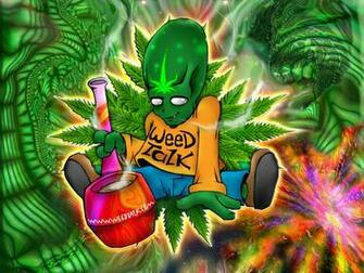 Trippy Alien Space Trucking By