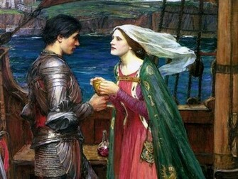 Detail Of English Pre Raphaelite John William Waterhouse S Painting