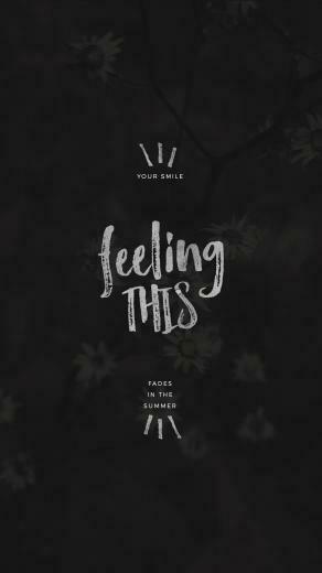 Lockscreens No Blink Lyrics Font