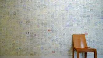Card Catalog Wallpaper Upcycled Remade Ideas