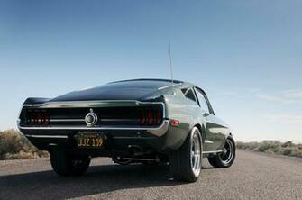 Mustang Gt Bullit Dark Cars Wallpaper