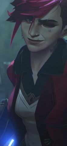Vi Arcane League Of Legends Poster