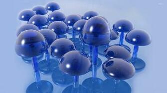 Mushrooms Wallpaper 3d