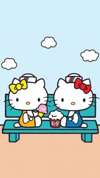 Hello Kitty Mimmy Background