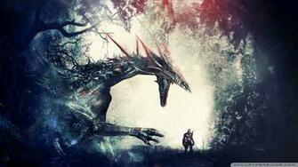 Mystic Dragon 4k HD Desktop Wallpaper For Ultra Tv Wide