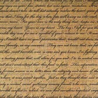 Vintage Love Letter Background