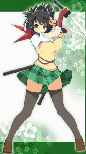 Senran Kagura Asuka Sony Xperia V Wallpaper