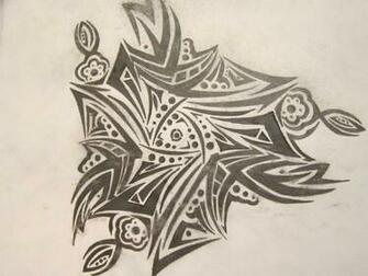 Hawaiian Tribal Patterns Wallpaper Rotational Pattern By
