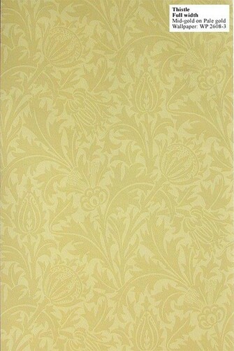 William Morris Reproduction Wallpaper Thistle Designed By Jh Dearle